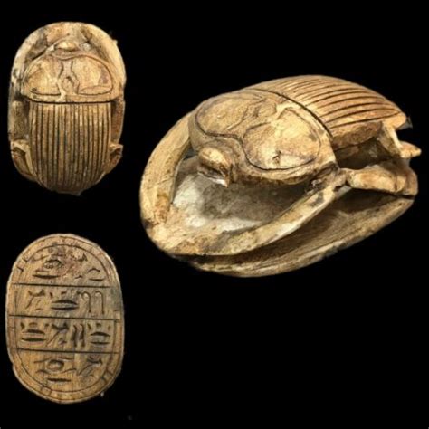 Large Beautiful Ancient Egyptian Scarab 300 Bc 1 Over 10cm High Antique Price Guide