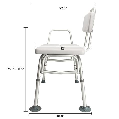 Handicap bathtub seat feature freestanding designs that allow you to set them up wherever you see fit. Drive Medical Handicap Shower Chair W/Padded Seat ...