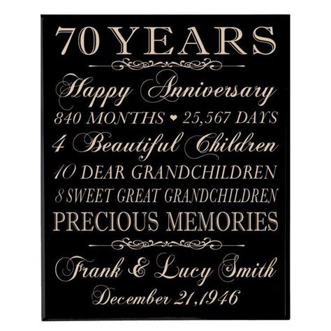 The perfect anniversary gifts ideas. 70th Wedding Anniversary Gift Wooden Wall Hanging Plaque Sign Art Decor #DaySpringM… | 70th ...