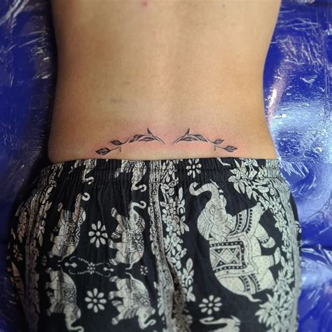 Back Tattoos For Women Lower Mid Back Tattoo Designs In