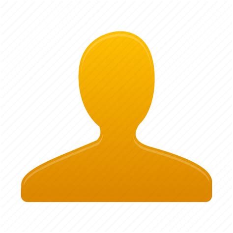 Yellow Person Icon