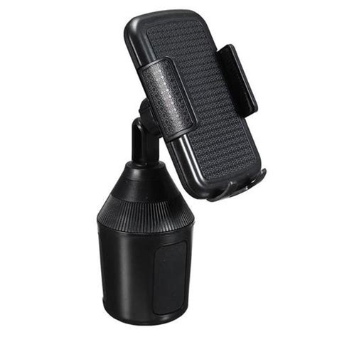 Universal Adjustable Cup Holder Car Mount Keeps Your Cell Phone From