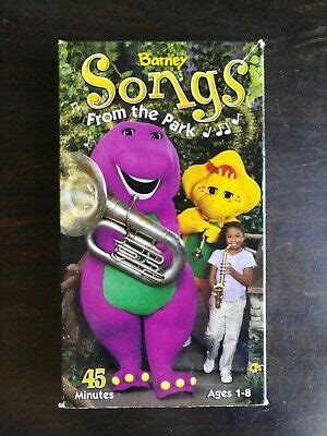 Barney Songs From The Park Vhs Ebay