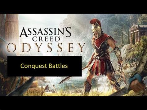 Assassin S Creed Odyssey Gameplay Part Conquest Battles Youtube