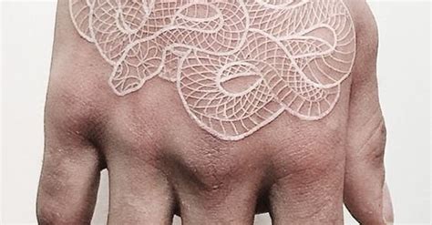 24 White Ink Tattoos That No One In The Office Will Even Notice Huffpost