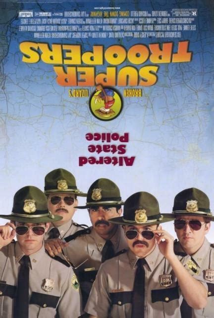 Super Troopers Movie Poster Print 27x40 Andre Vippolis Joey Kern