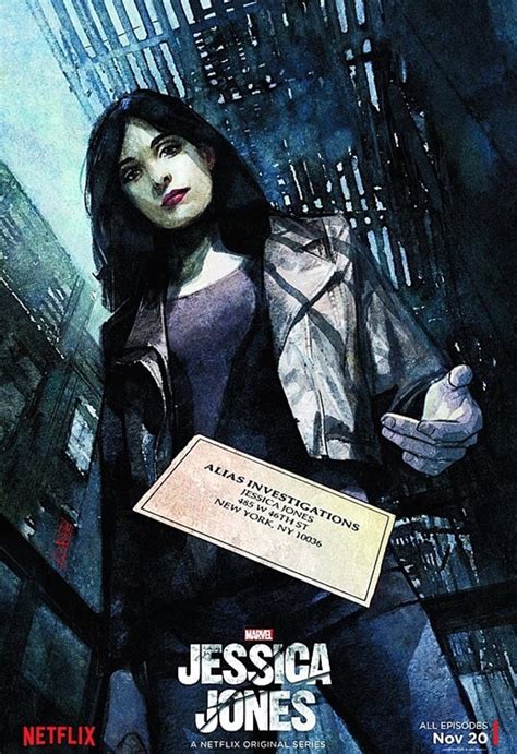 The Blot Says Nycc Exclusive Marvels Jessica Jones Concept Art Poster By Alex Maleev