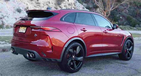 The Jaguar F Pace Svr Is An Absolute Brute Of An Suv Car Lab News