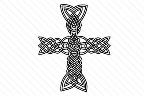 Celtic Cross Svg Cut File By Creative Fabrica Crafts · Creative Fabrica