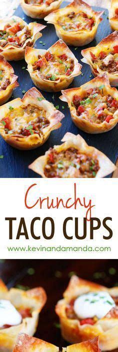 Crunchy Taco Cups — A Fun And Easy Taco Recipe Recipe Christmas