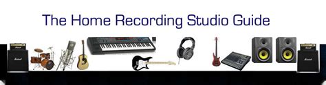 How to setup a home recording studio - The Home Recording Studio Guide