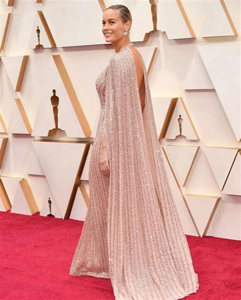 Brie Larson Oscars 2020 Red Carpet More Photos Celebmafia