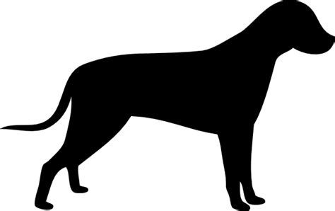 Dog Silhouette Clip Art At Vector Clip Art