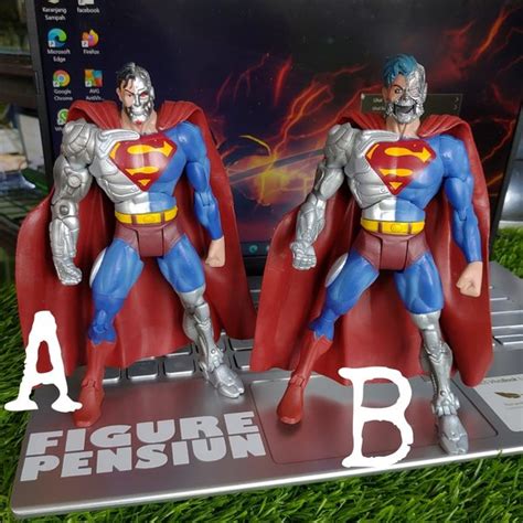Jual Dc Universe Superheroes Superman Cyborg Action Figure Multiverse