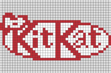 Kitkat Pixel Art Brik