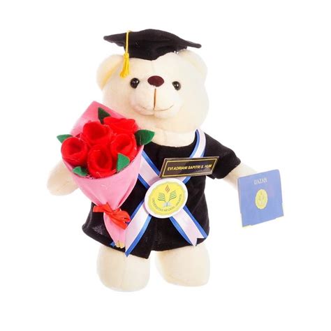 Promo Kado Wisudaku Teddy Bear S Berdiri Buket Bunga Boneka Wisuda