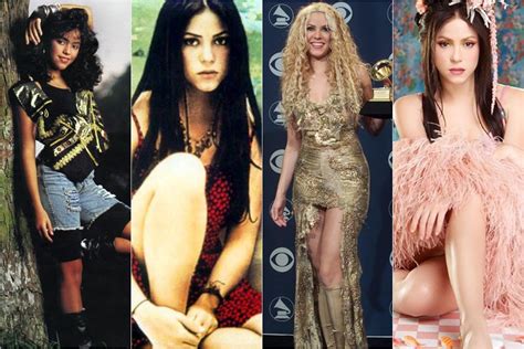 Shakira volvió al cabello negro un repaso por todos los looks de la cantante colombiana