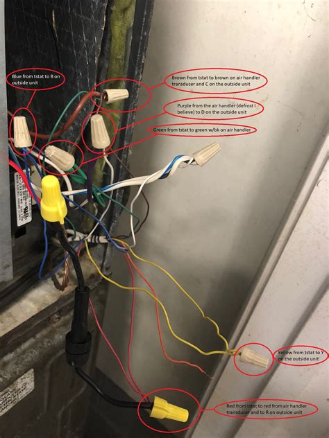 Variety of ruud heat pump thermostat wiring diagram. I need a basic wiring diagram for an old Ruud heat pump/air handler/t-stat. my system has been ...