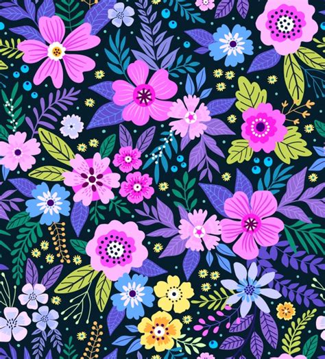 Flowers make the world a more beautiful place. Premium Vector | Elegant floral pattern in small colorful ...