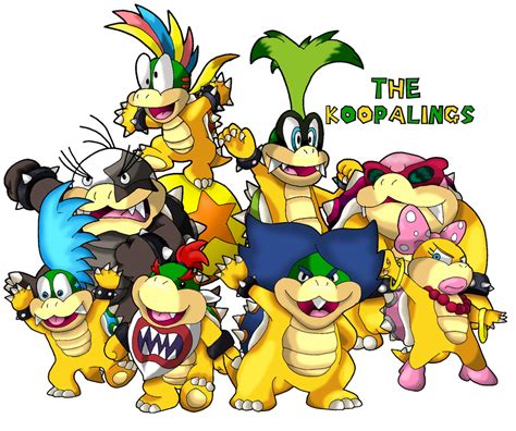 Gallery For Bowser And The Koopalings