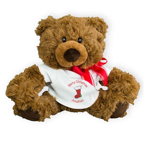 Personalized Merry Christmas Coco Bear