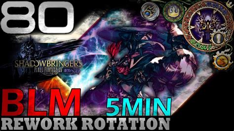 Endwalker Black Mage 80 Changes Rotation YouTube