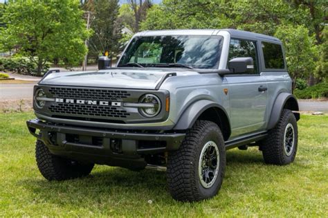 2022 Ford Bronco Badlands 2 Door For Sale On Bat Auctions Closed On