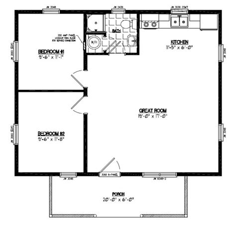 30 X 30 Apartment Floor Plan Floorplansclick