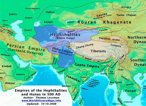 The Changing Map Of India From 1 Ad To The 20th Century