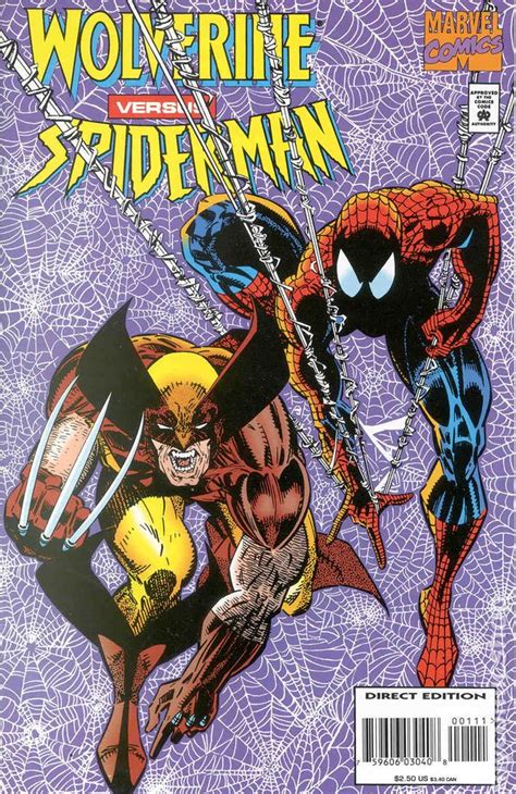 Wolverine Vs Spider Man 1995 Comic Books