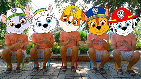 Mama called the doctor, and the doctor said: 영어 배우기!!! 알파벳송 인기 | Five Little rescue dogs Jumping On The Bed Song - PAW Patrol - YouTube