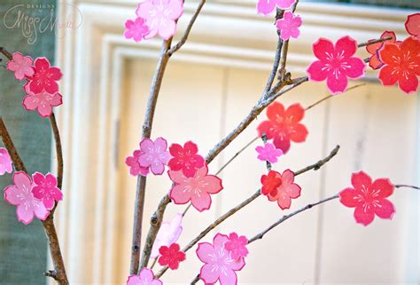 Easy Diy Cherry Blossom Decor Designs By Miss Mandee