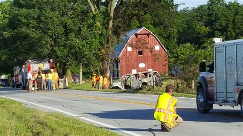 1 Person Dead 2 Airlifted With Severe Burns In Clinton County Crash