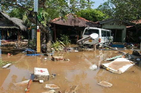 The Debris After The Tsunami At Hikkaduwa In Sri Lanka Editorial Stock