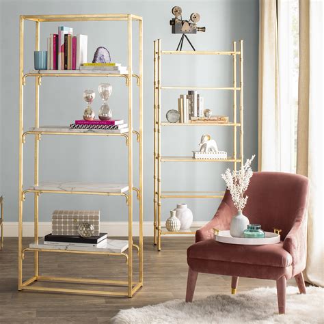 Table features a thick concrete top in anthracite gray, black metal frame and pine wood finished in a coffee bean stain. Furniture | Joss & Main