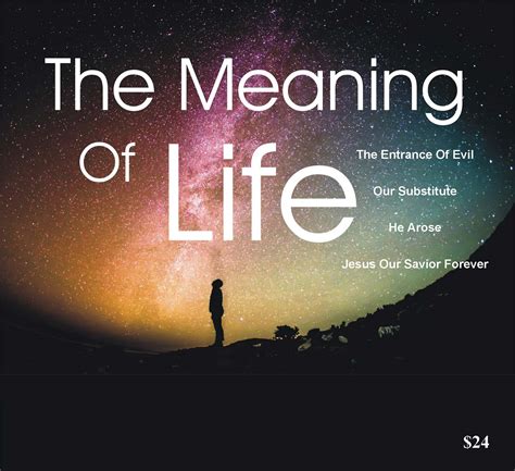 The Meaning of Life (CD or USB) | Greg Fritz Ministries