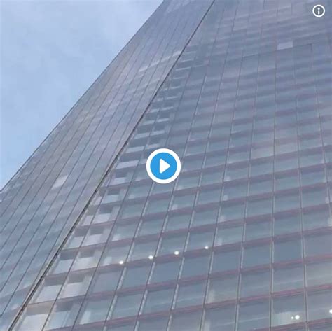 Police Called In As Man Is Filmed Climbing Londons Tallest Building