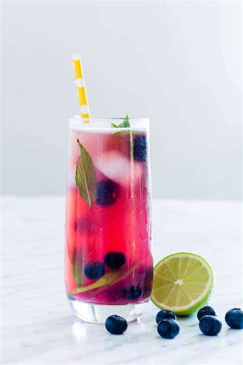 Refreshing Blueberry Mojito Recipe Made With 6 Ingredients Fresh