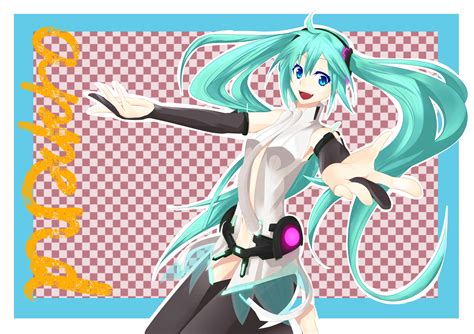 Hatsune Miku Miku Append Twintails Vocaloid Anime Wallpapers