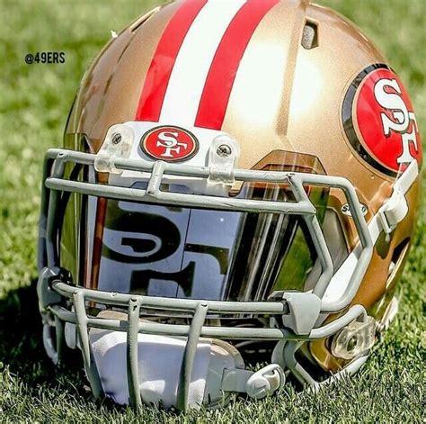 San Francisco 49ers Football Helmets Nfl Football 49ers 49ers Helmet