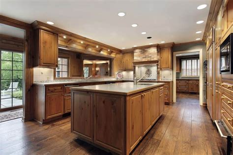 What Color Wood Floor With Dark Cabinets