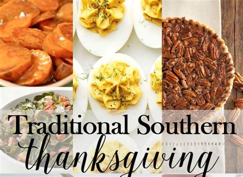 Traditional Southern Thanksgiving Menu Just Destiny