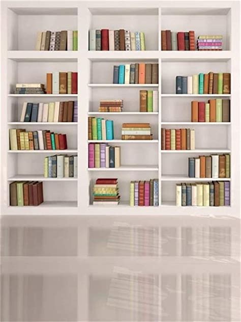 Aofoto 6x8ft Modern School Bookcase Background Library Uk