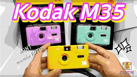 Gold 200 vs ultramax 400 / 코닥 m35 + 골드 200 vs 울트라맥스 400 koleksi kamera analog️ mamiya rb67, leica m6, contax t2, and more! Kodak film camera M35 ... Review by Mint Mamie FOTO - YouTube