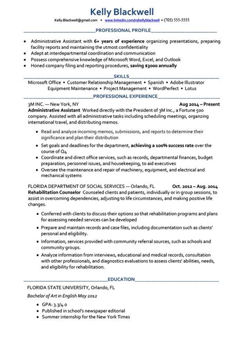 Mid Level Blue Resume Rg Resume Templates Resume Examples