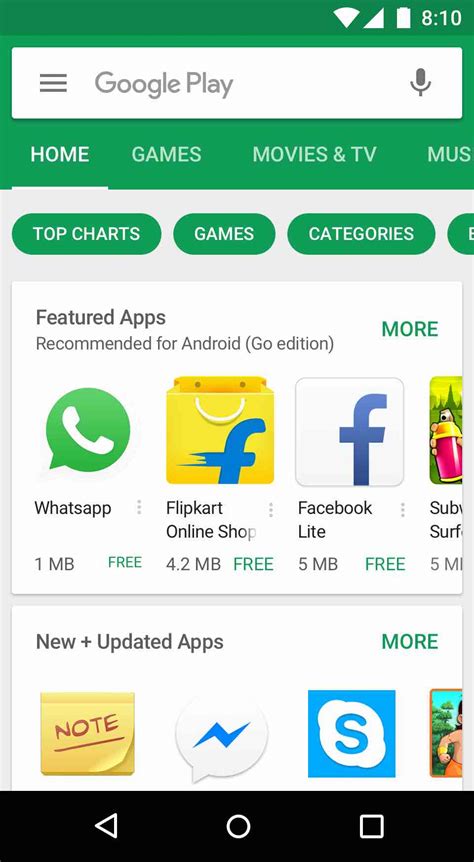 App stores helps you discover all the major sources for android apps, as well as some of the more obscure ones. Android Oreo (Go Edition) Released For Low-powered Phones