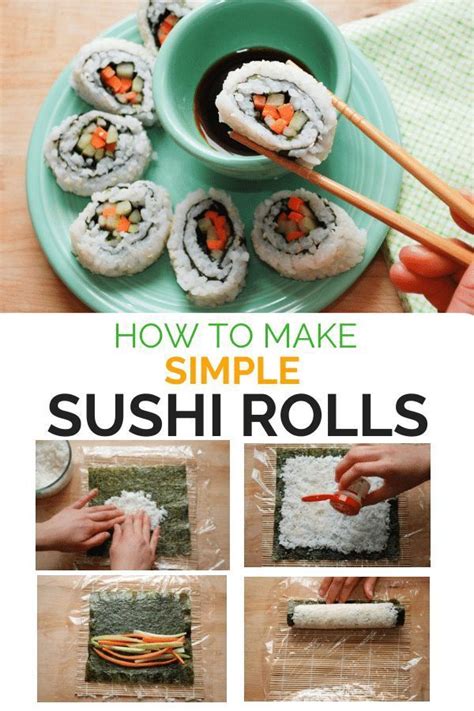 How To Make Homemade Sushi Rolls Real Mom Nutrition Recipe Sushi