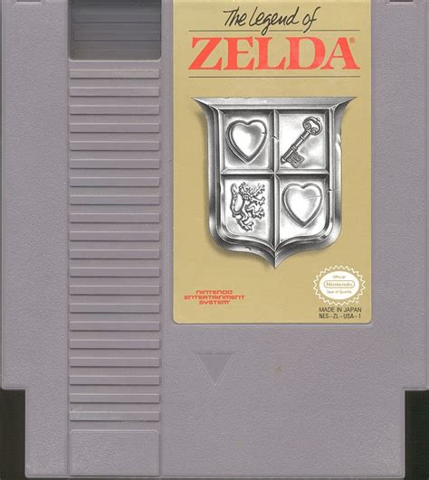 The Legend Of Zelda 1986 Nes Box Cover Art Mobygames