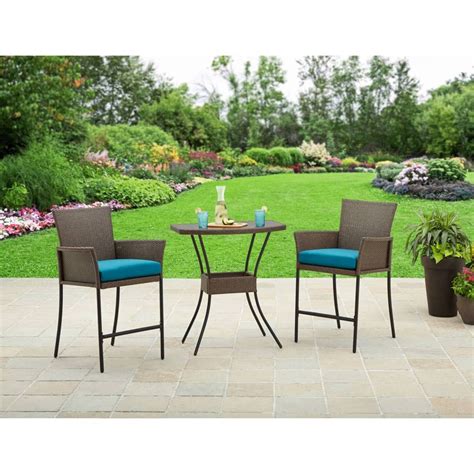 Better Homes And Gardens Fairfield Bay 3 Piece Balcony Bistro Set For