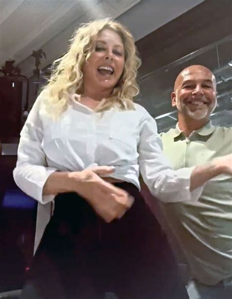 Carol Vorderman Shows Sexy Dance Moves With Mystery Man After Special